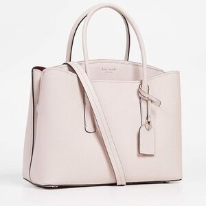 Kate Spade Margaux Large Satchel Color: Pale Vellum, Style#PXRUA160-2,